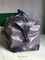 Дорожная сумка серо-коричневая с тёмно-синими деталями от Goyard Bowling 55 Bag BP5-636077 — фото 3 [TG 769632e8f5a0-003]