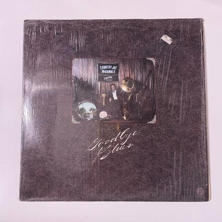 Винтажная виниловая пластинка LP Country Joe McDonald, Goodbye Blues (США 1977)