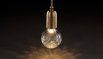 Подвесной дизайнерский светильник Crystal Bulb от Lee Broom (10 подвесов)