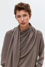 Джемпер из смеси кашемира с шалью - H&M