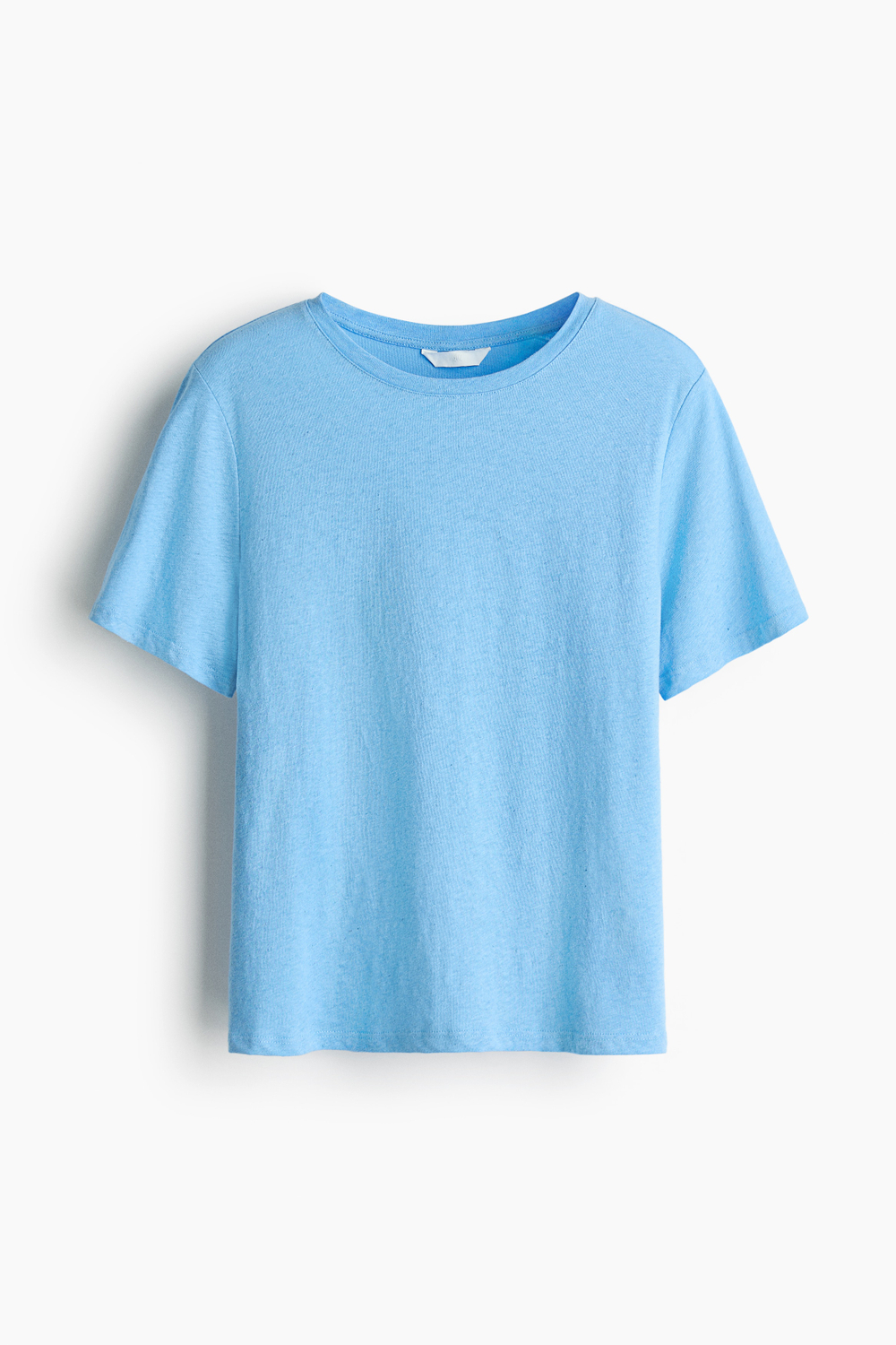 Футболка из смеси с льном - H&M