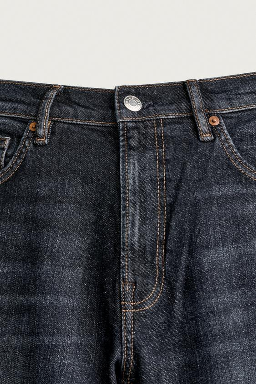 ZARA БАЗОВЫЕ ДЖИНСЫ SLIM FIT, СИНИЙ