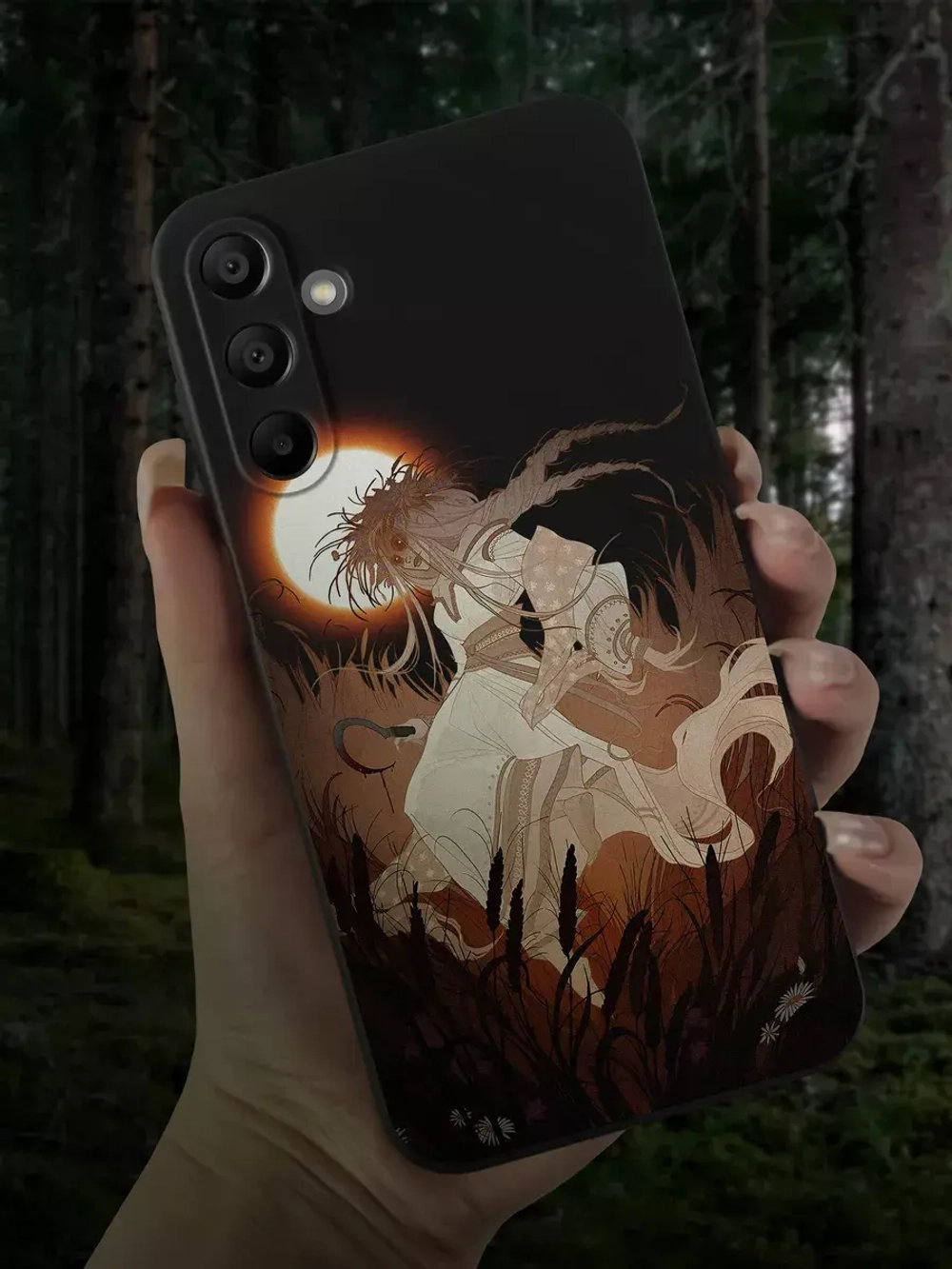 Чехол на Samsung A15 с принтом Полудница