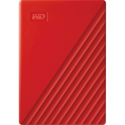 Внешний жесткий диск 6TB Western Digital WDBPKJ0040BBL-WESN, My Passport 2.5", USB 3.2 Gen1, Red