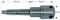 Переходник с Fein Quick-In 18 на Weldon + Nitto / Universal 19, Karnasch, для штифтов 7,98 мм