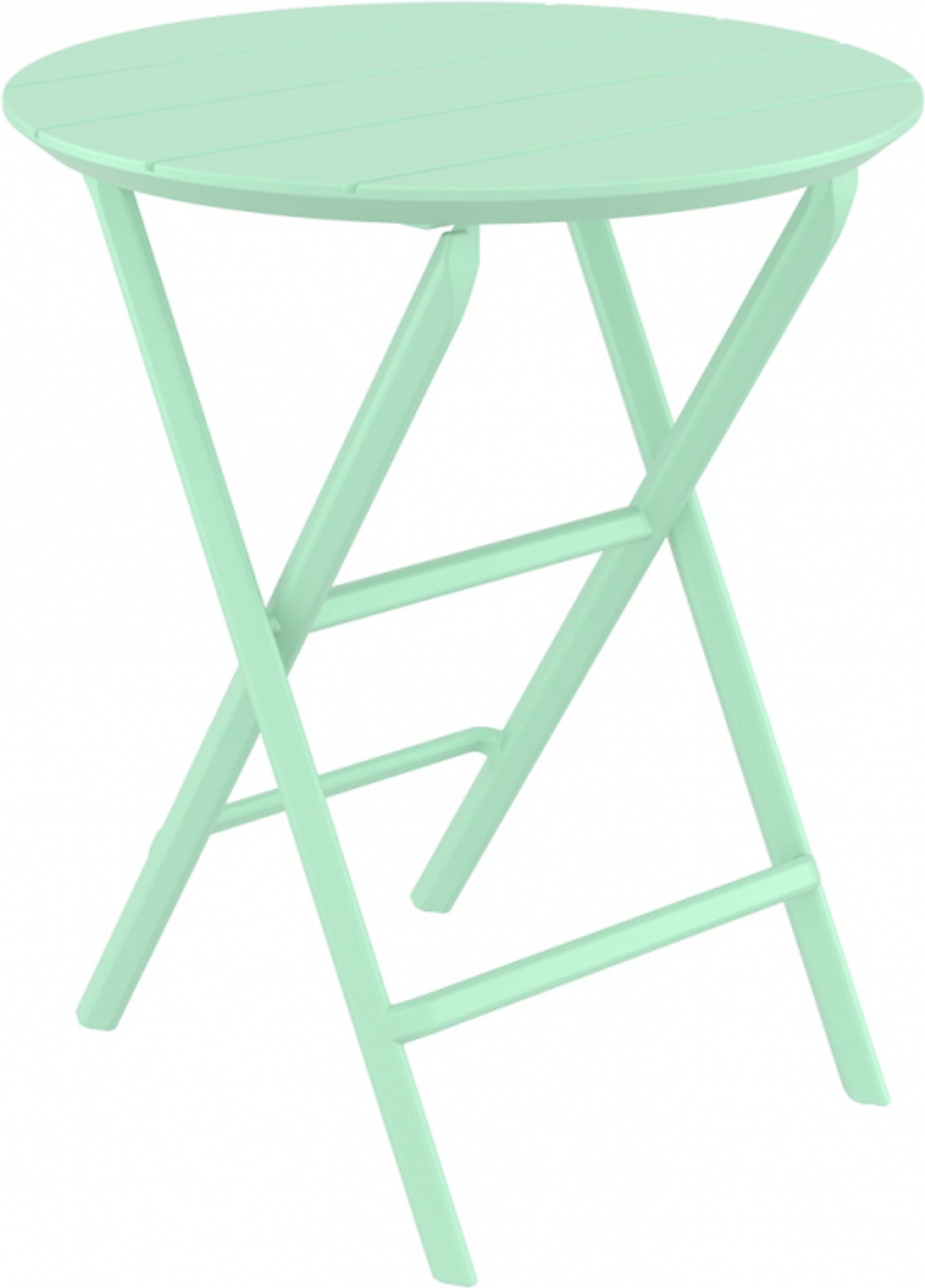 Стол пластиковый складной Helen Folding Table Ø60
