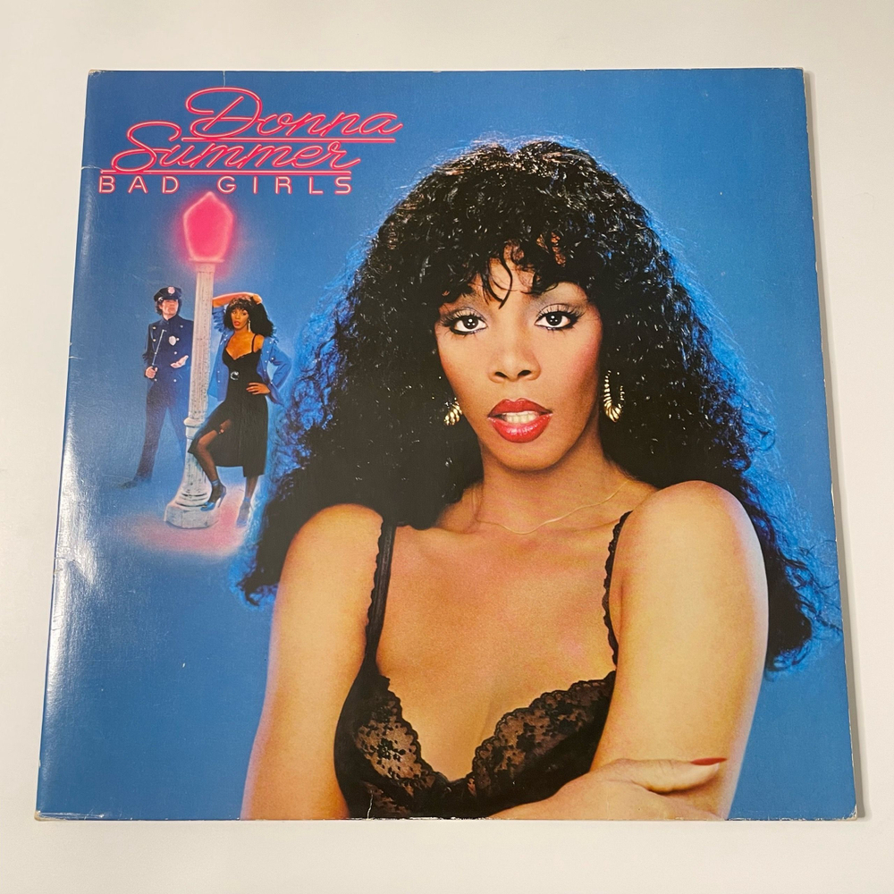Винтажная виниловая пластинка LP Donna Summer Bad Girls (Германия 1979) Hot Stuff