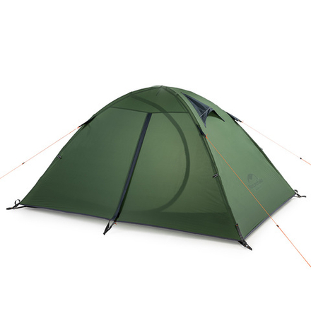 Палатка Naturehike Ultralight 20D Silicon Camping Tent 2 Man Forest Green, артикул NH15Z006-P-2FGR, цвет Зеленый. Под заказ.