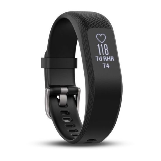 Фитнес-браслет Garmin Vivosmart 3 Черный L (большой) 010-01755-23
