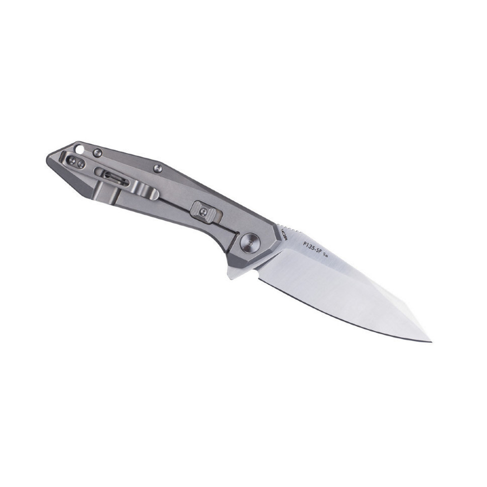Нож туристический Ruike P135-SF серебристый