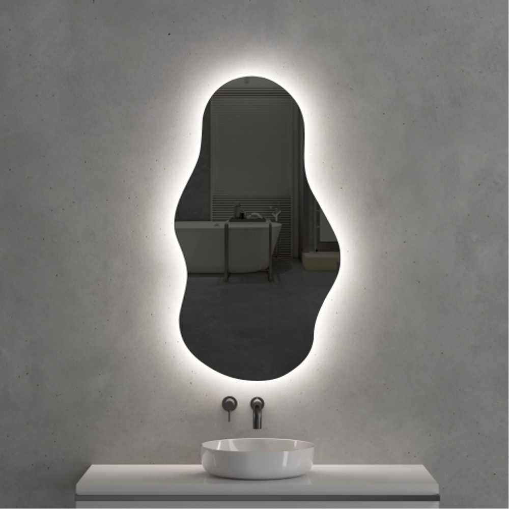 Зеркало AVS Силуэт 60x110 815-ST60110/LED/ИК-3-6
