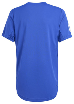 Футболка для мальчика теннисная Adidas B Club 3 Stripes Tennis Shirt - semi lucid blue