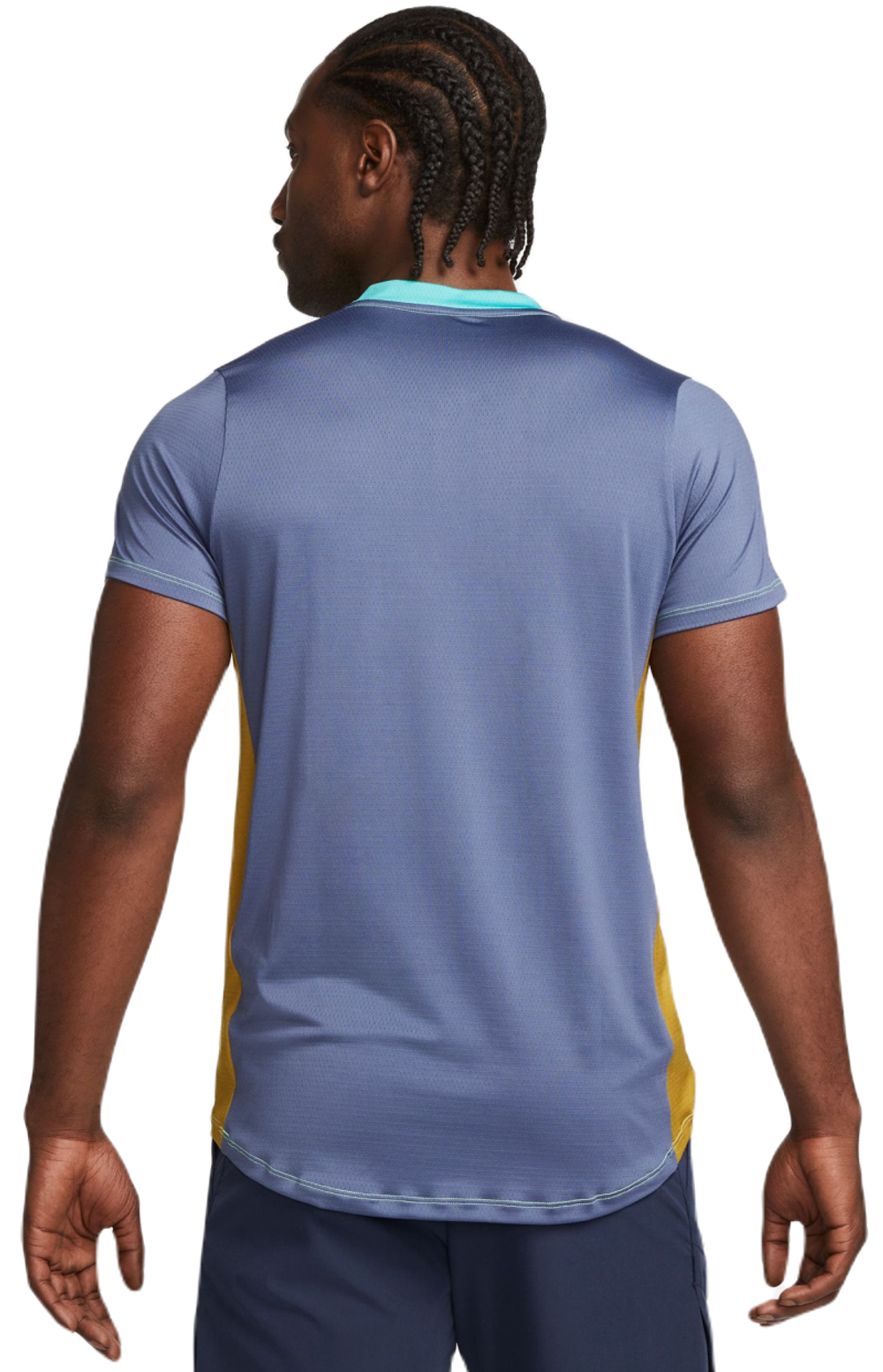 Мужское теннисное поло Nike Court Dri-Fit Advantage Polo - Коричневый