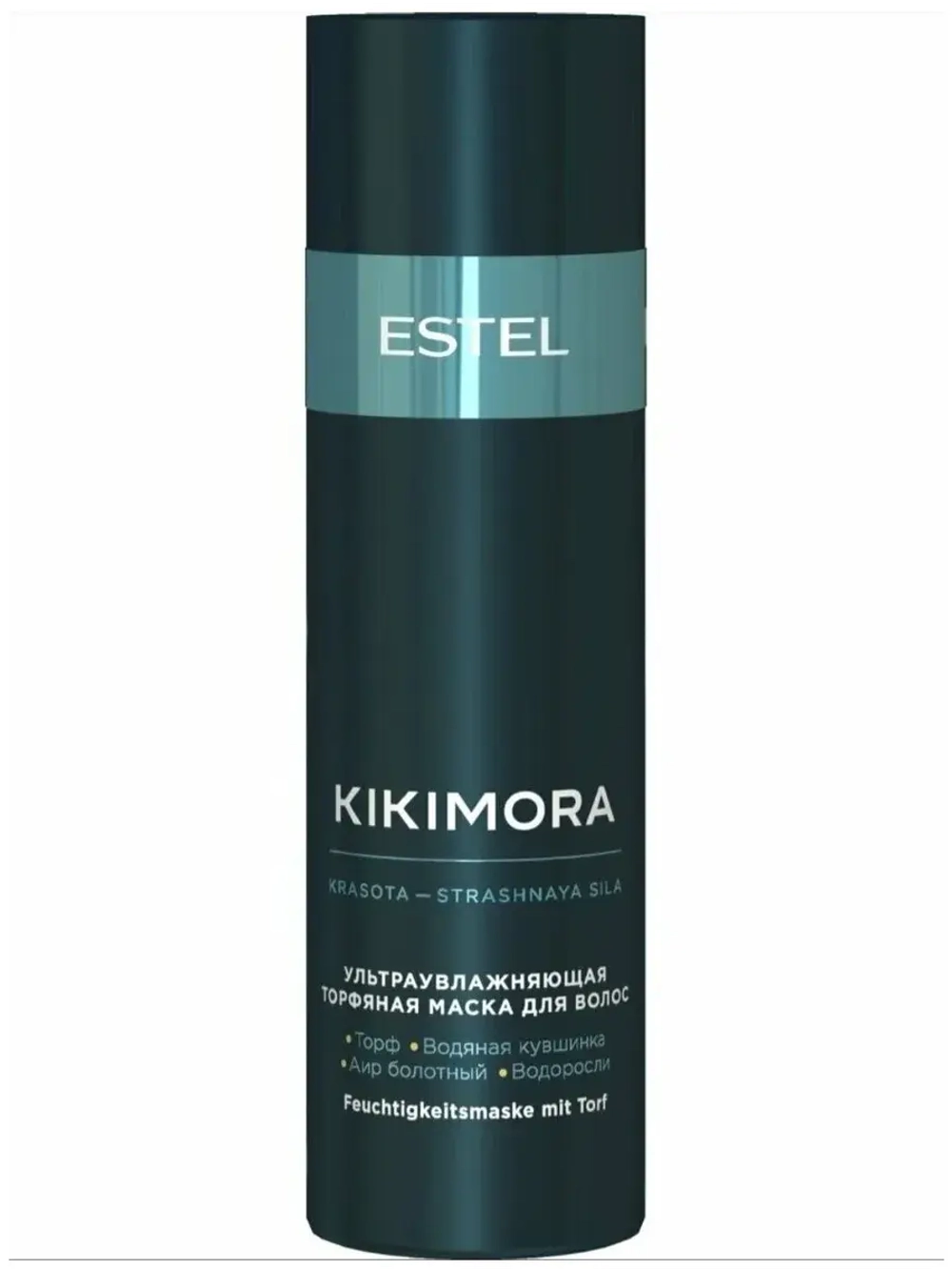 Estel Ультраувлажняющая торфяная маска Kikimora для волос, 200 мл