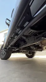 Пороги боковые фиксированные для Toyota Land Cruiser Prado 250 LC250 Тойота Крузер Крузак Подножка