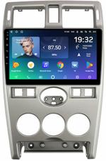 Магнитола для Lada Priora 2007-2013 (рамка серебро тип 2) - Teyes CC2 PLUS монитор 9" QLED, Android 10, Быстрая, SIM-слот