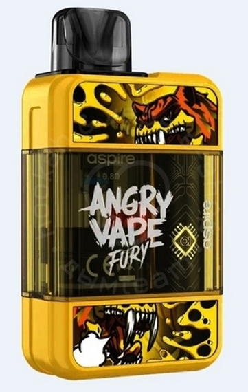ЭС Angry Vape Fury (Жёлтый)