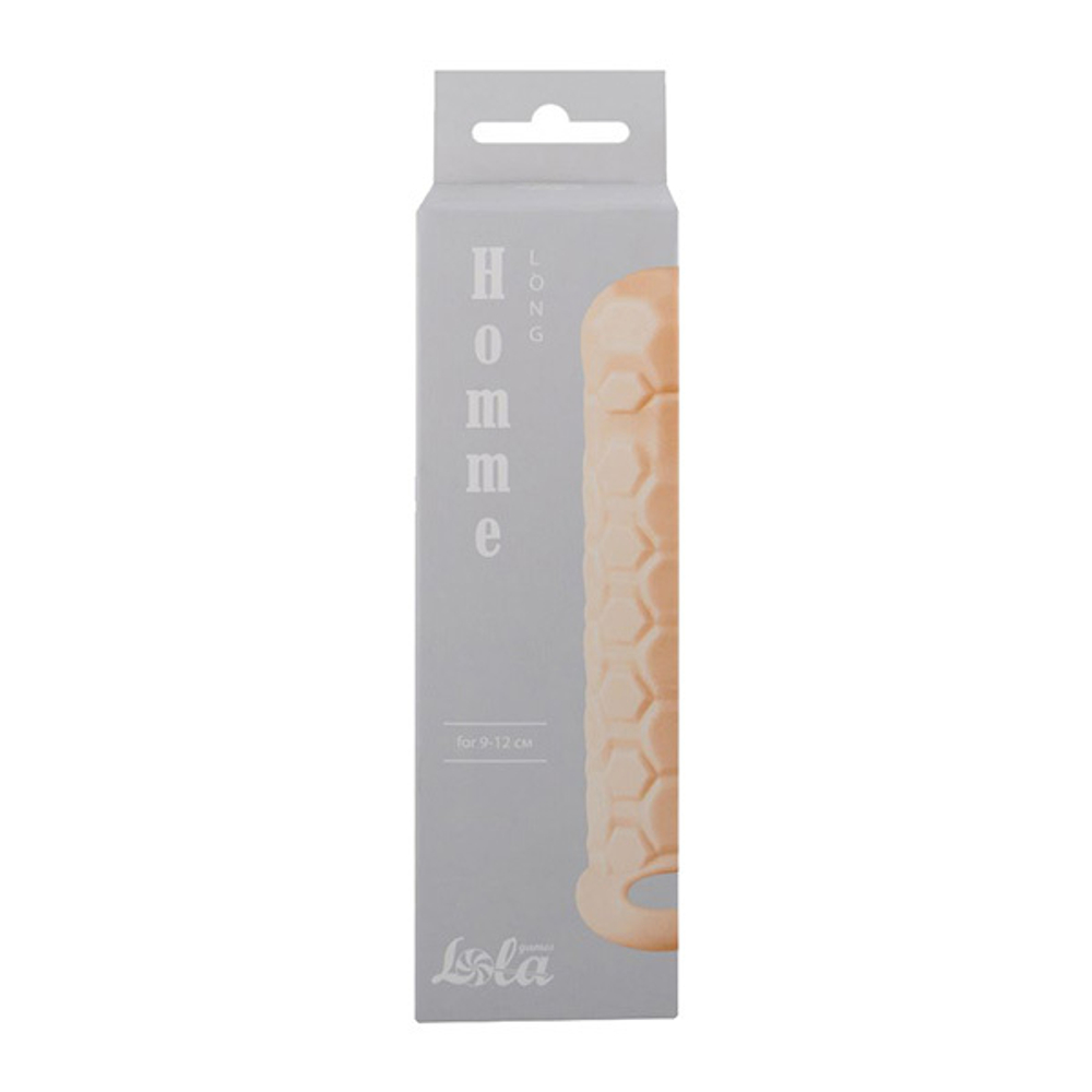 Телесный фаллоудлинитель 13,5см Lola Games Homme Long 7008-03lola