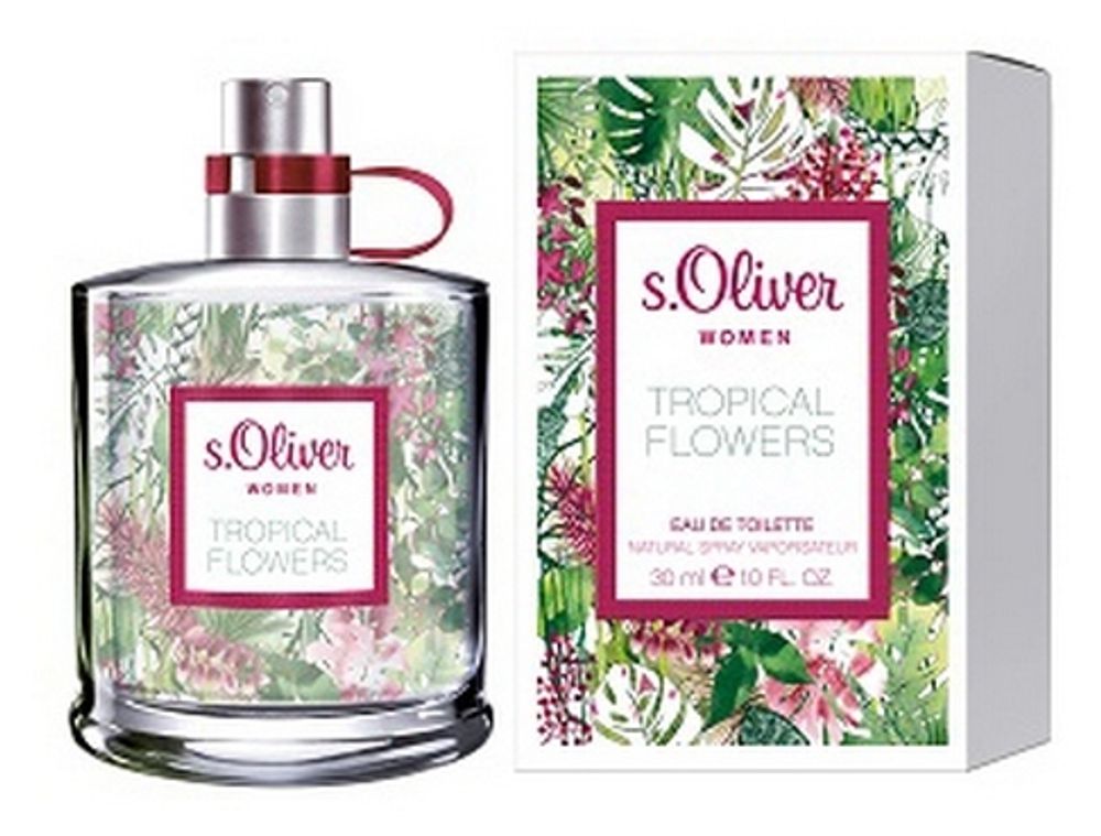 s.Oliver Tropical Flowers
