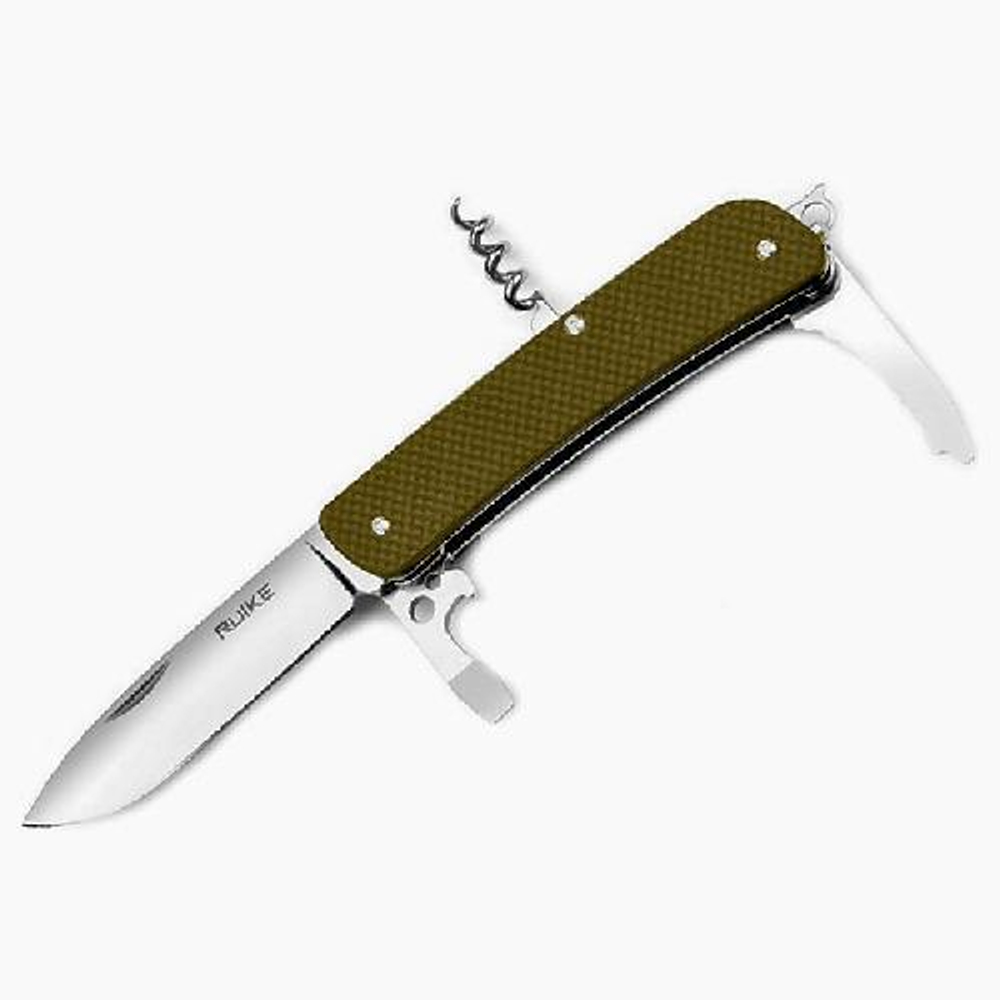 Мультифукциональный нож Ruike L21-G зеленый