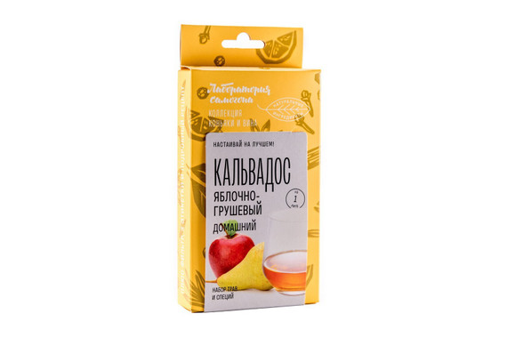 Кальвадос яблочно-грушевый домашний / набор трав и специй для настаивания алкоголя