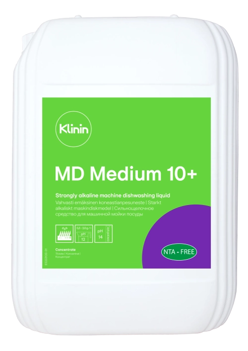 Klinin: МД Медиум 10+ 10л для машинного мытья посуды (шт.)