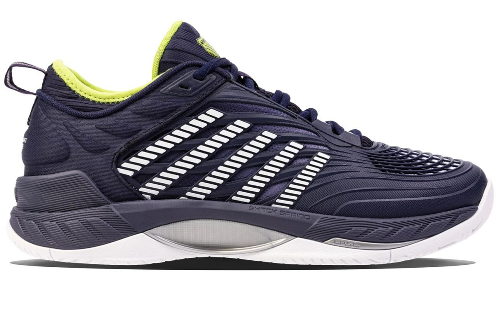 Мужские теннисные кроссовки K-Swiss Hypercourt Supreme 2 - peacoat/white/lime green