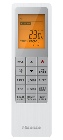 Сплит-система Hisense VIBE PRO SILVER EU DC Inverter AS-13UW4RLCHD00(S)