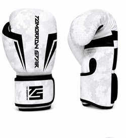 Перчатки для бокса Tomorrow Star Fury White Black