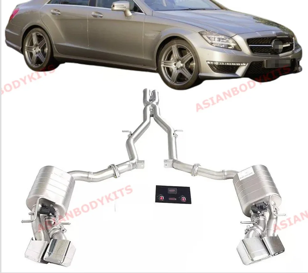 Выхлопная система с заслонками для Mercedes-Benz BENZ CLS 63 AMG W218 11 - 14 (5.5)