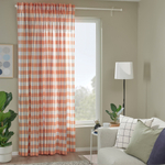 Штора IKEA GLANSHAGTORN (ГЛАНШАГТОРН), Красный, 300х250 см