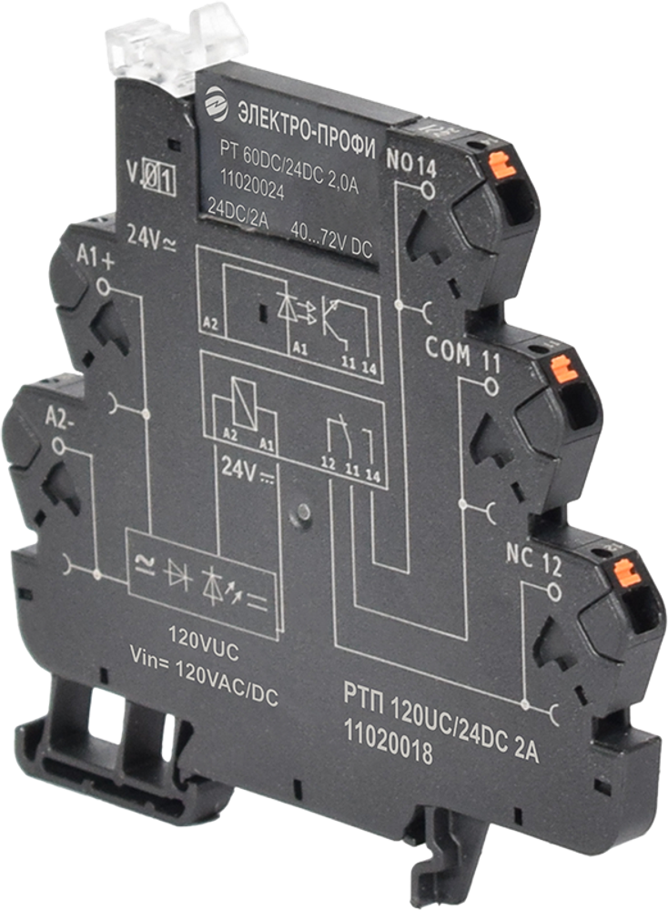 РТП 120UC/24DC 2A