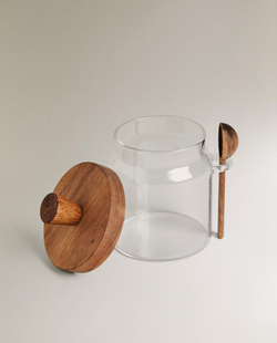 сахарница из боросиликатного стекла Zara Home, фото 3