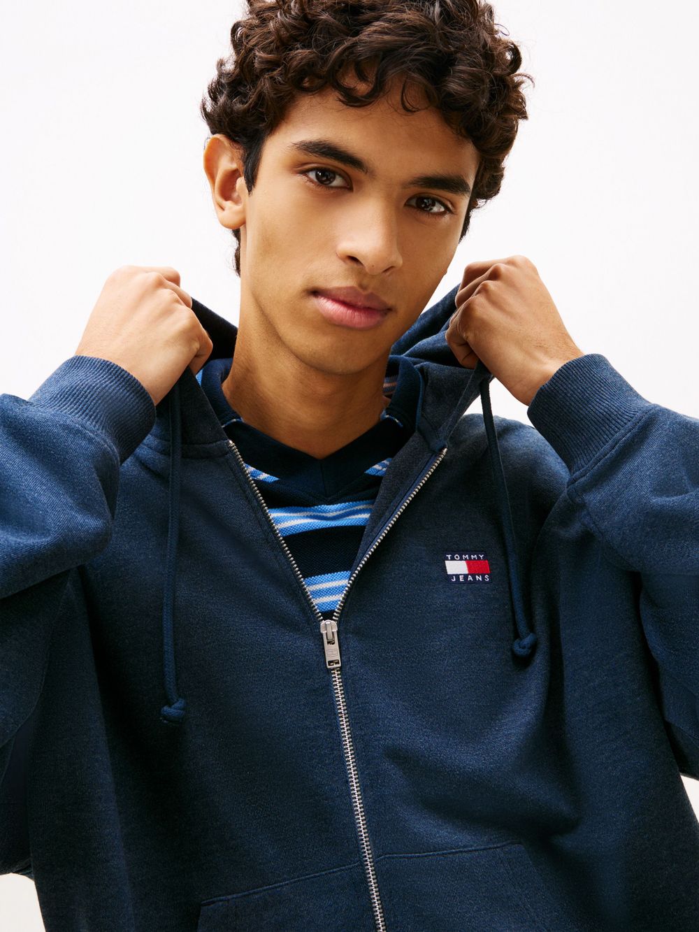 Толстовка мужская TOMMY JEANS TJM 90S BADGE ZIPTHR