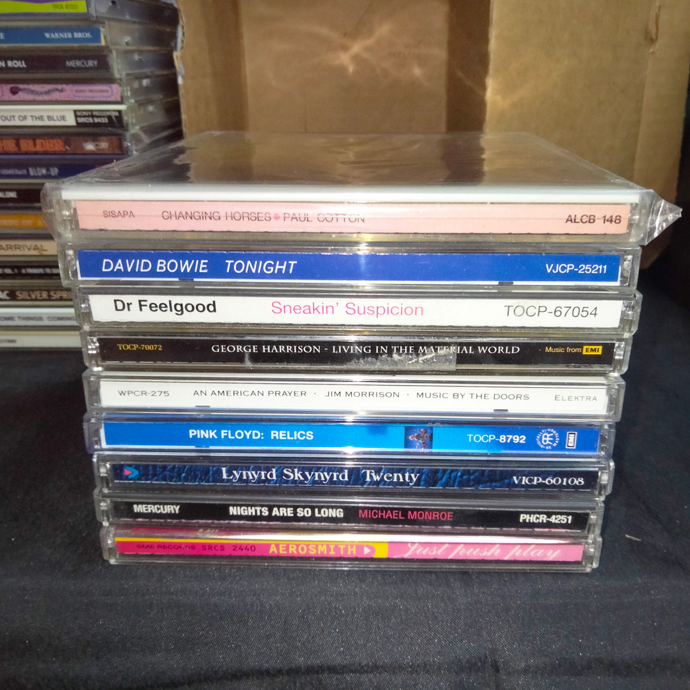 Компакт - диски японские в ассортименте (143CD)
