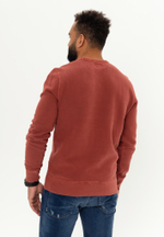 Свитшот Bowery NYC однотонный Fleece Burnt Red
