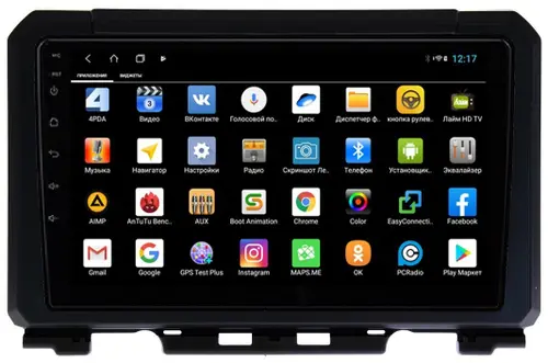 Магнитола для Suzuki Jimny 2019+ - Parafar PF126XHD на Android 13, CarPlay, 4G SIM-слот