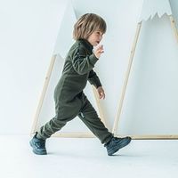 Термокомбинезон флисовый с лампасами "Хаки"