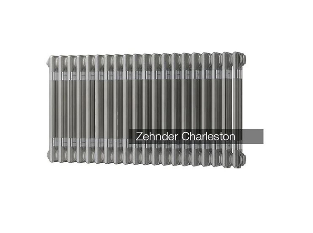 Радиатор трубчатый Zehnder Charleston Retrofit 3057, 14 сек.1/2 бок.подк.0325 TL (кроншт.в компл)