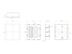 Встраиваемая акустика M&K Sound IW150II White