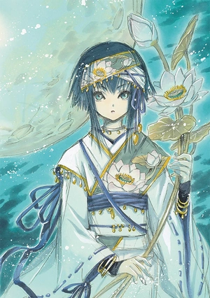 CLAMP COLOR SHIRO. Официальные иллюстрации с выставки CLAMP