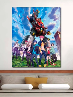 Интерьерная картина "SSSS.Gridman", 50х70см 1шт.