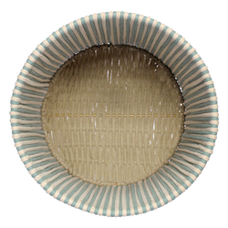 Корзина плетеная Tkano Dholak Mint Ethnic tk24-st_ba0035
