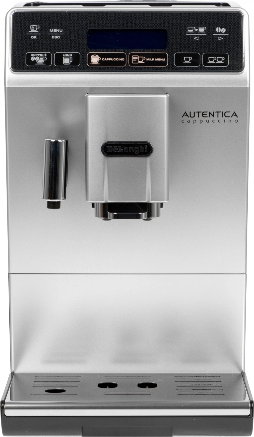 Кофемашина Delonghi Autentica ETAM29.660.SB 1450Вт серебристый/черный