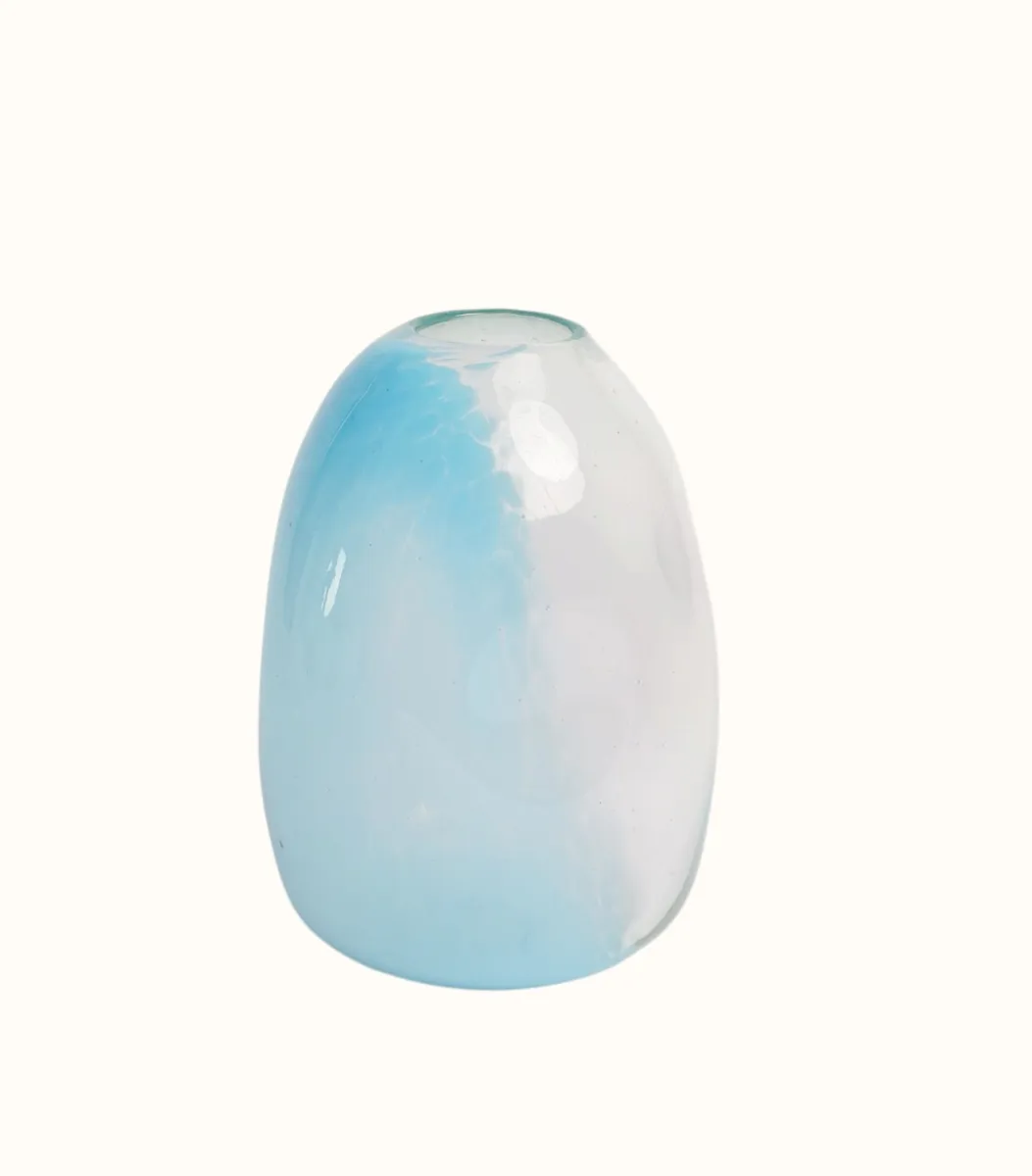 Ваза – TULIP, голубой | Repin glass
