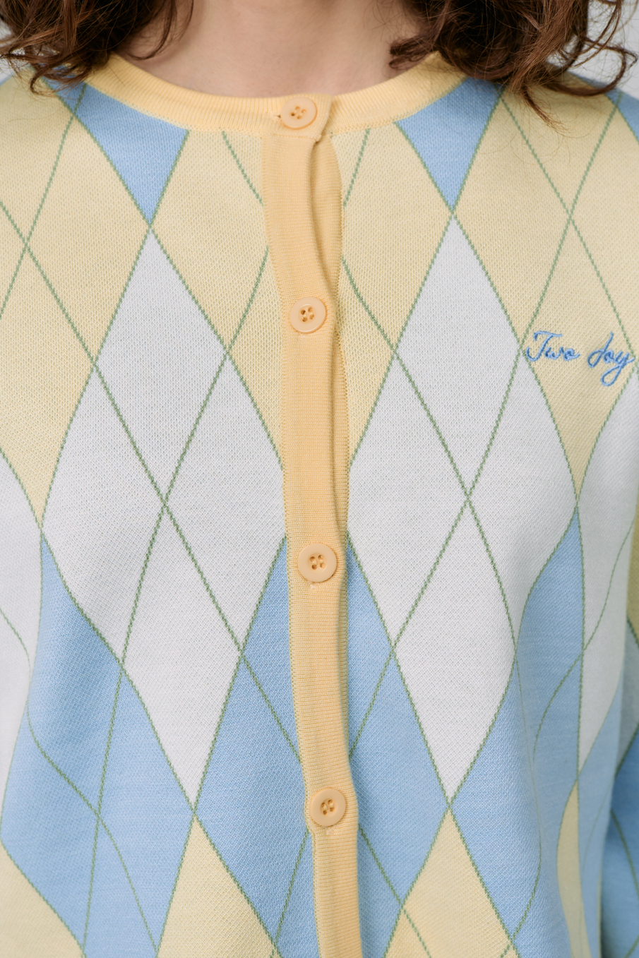 Кардиган "Argyle Code"