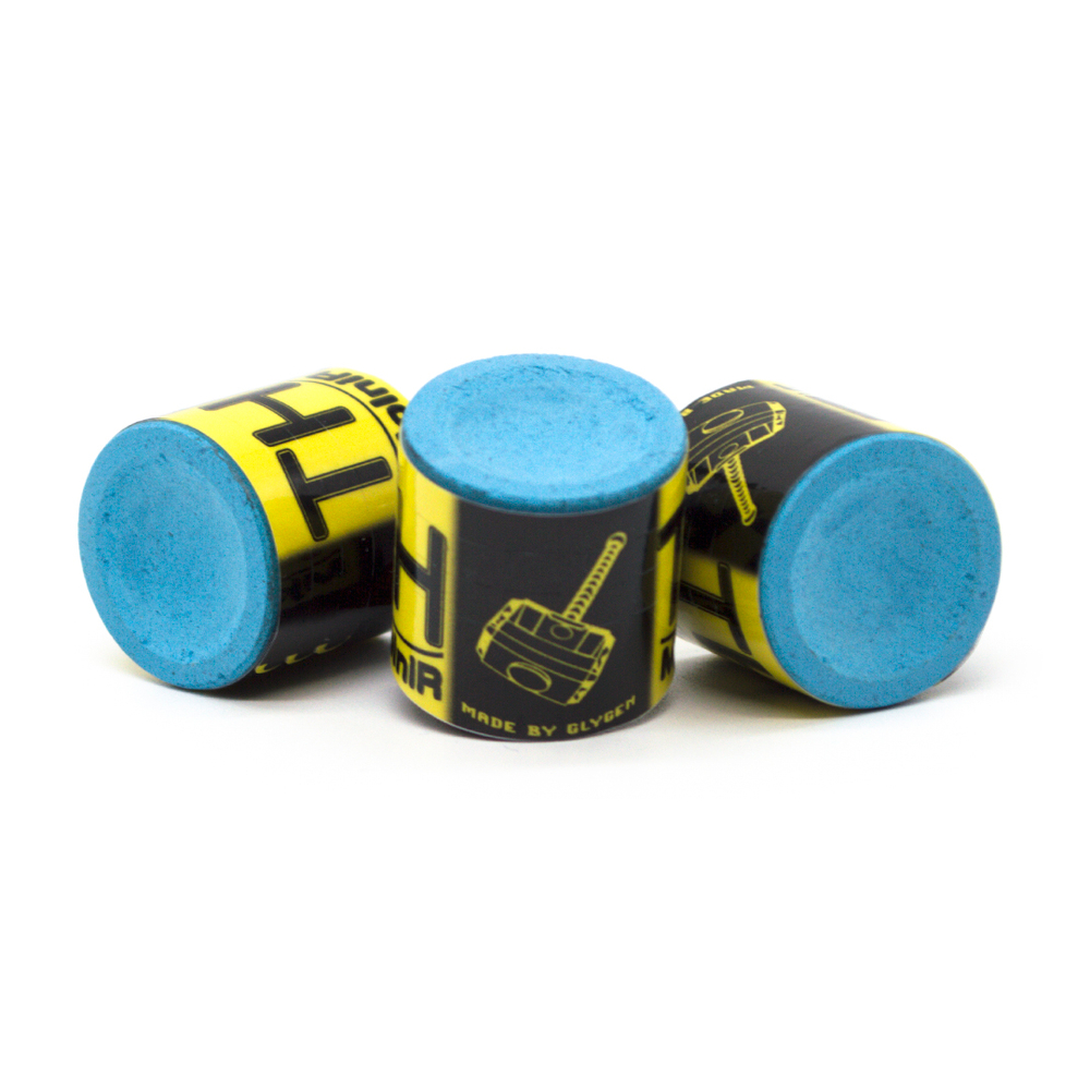 Мел бильярдный "TH Mjolnir" Blue с махровкой 1шт.