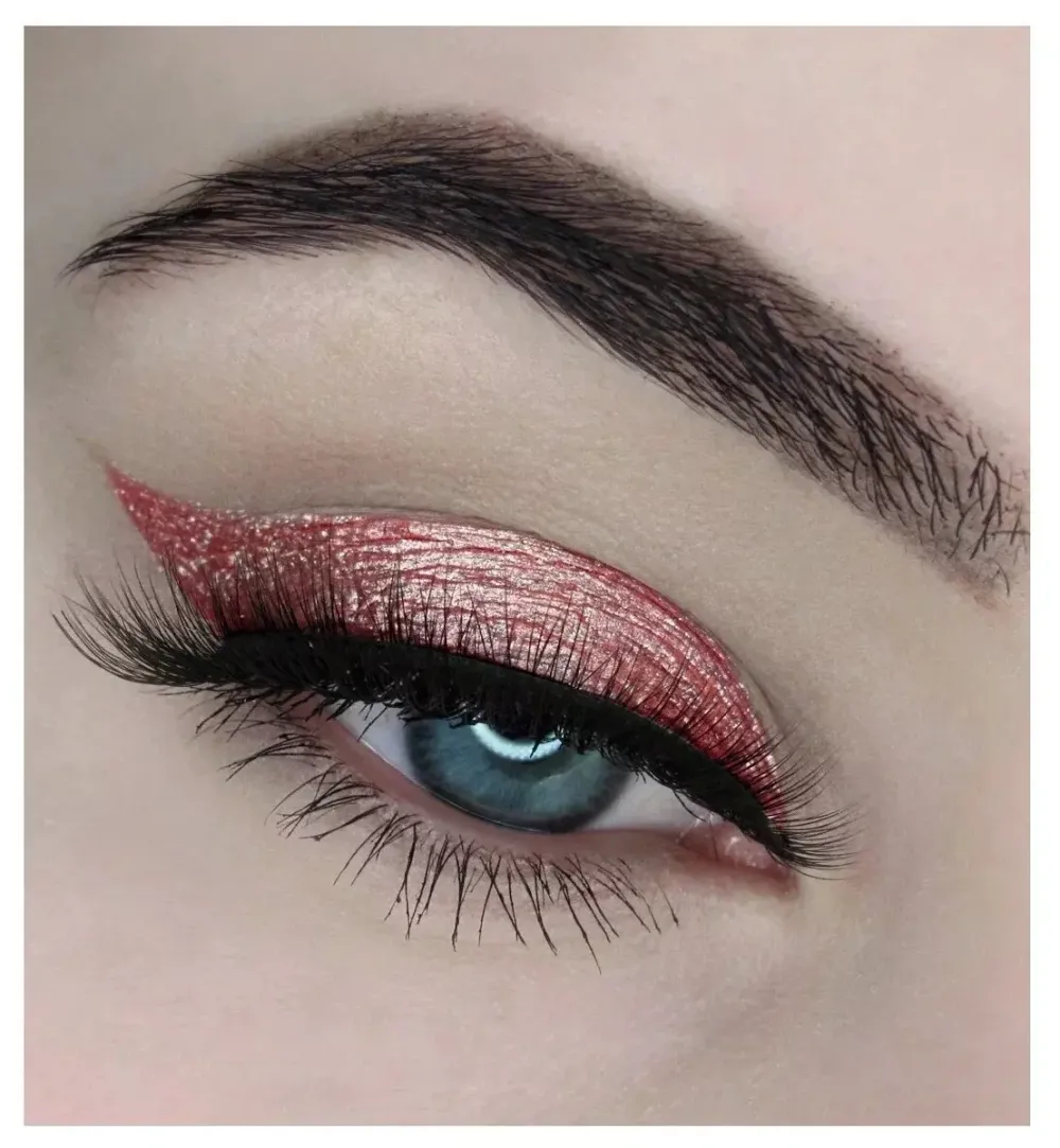 Жидкие тени для век LuxVisage METAL HYPE Liquid Eyeshadow - 11 Красная медь