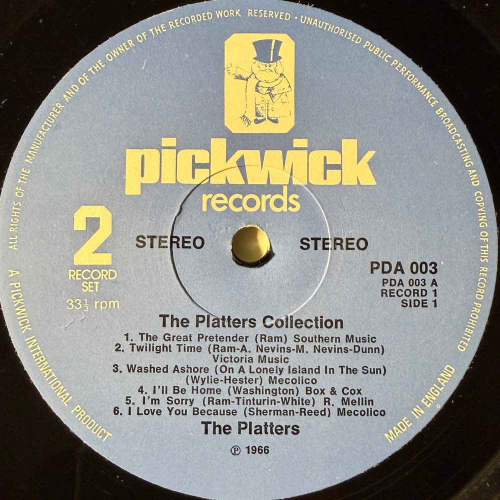 The Platters - The Platters Collection 2LP (Англия)