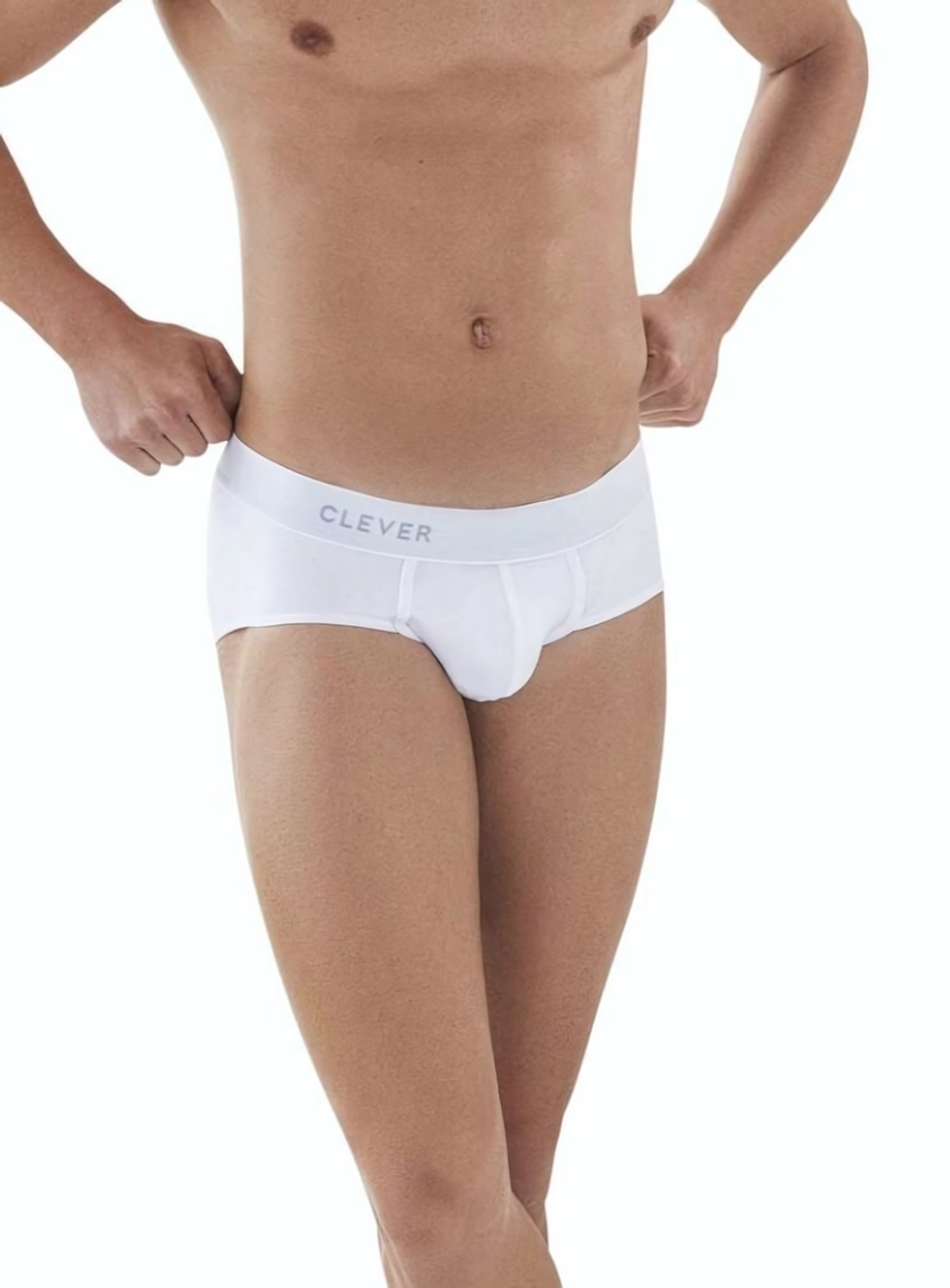 Белые мужские трусы-брифы Caribbean Classic Brief (Размер: M) (Цвет: белый)